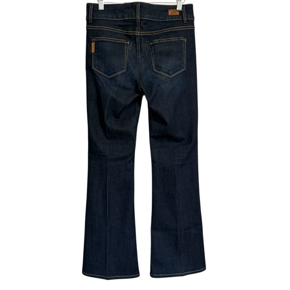 PAIGE Hidden Hills Petite High Rise Bootcut Jeans Dark Wash Women’s Size 29P - Picture 4 of 13